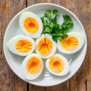 Boiled Egg - Served In Plate