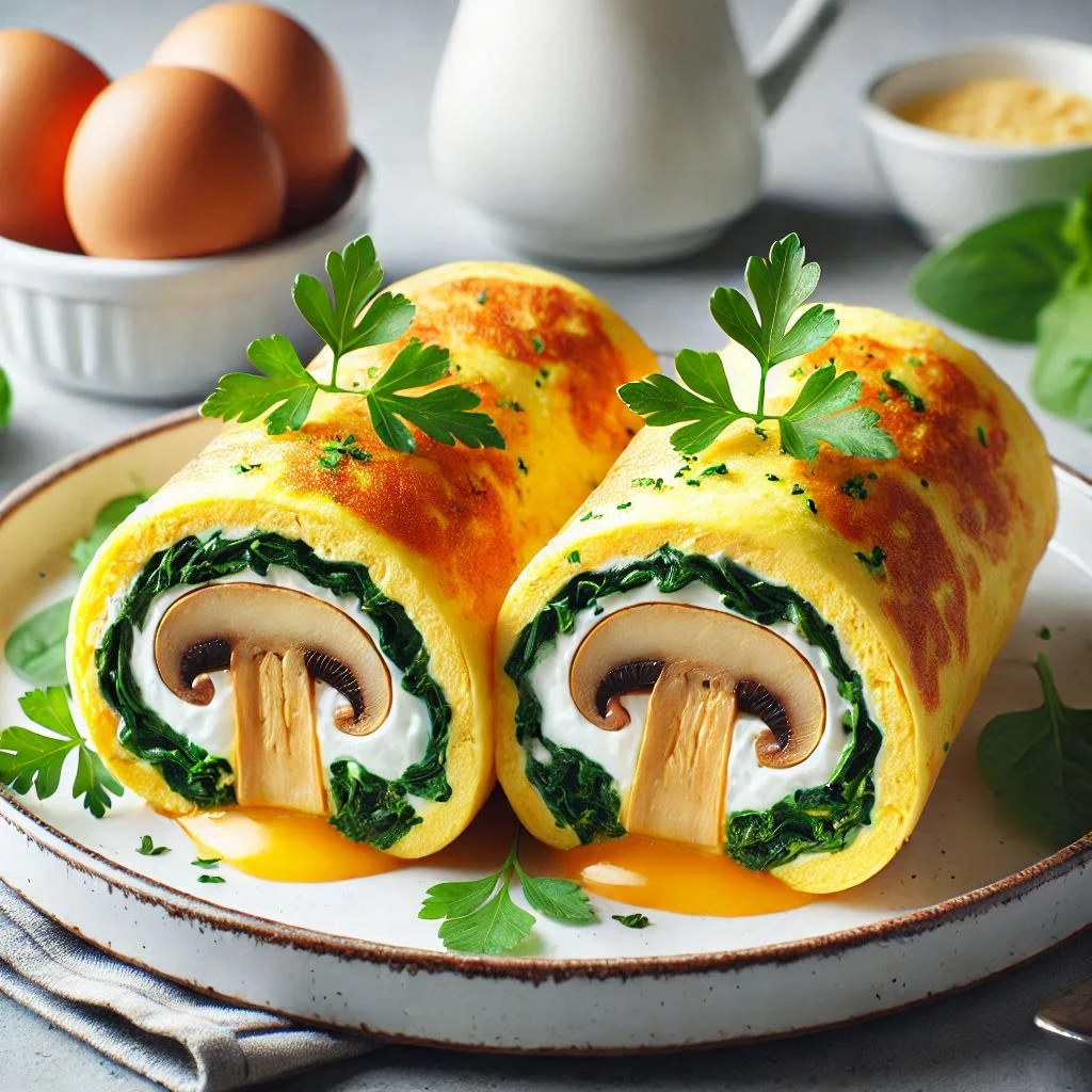 Egg Omelet Rolls – 2